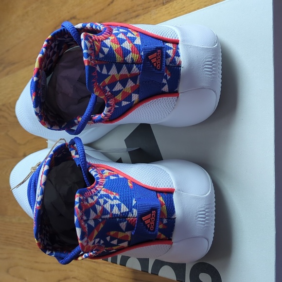 NIB FARM Rio Cloudfoam Pure SPW Shoe Adidas Collaboration Women's Size 9 White - Picture 5 of 14